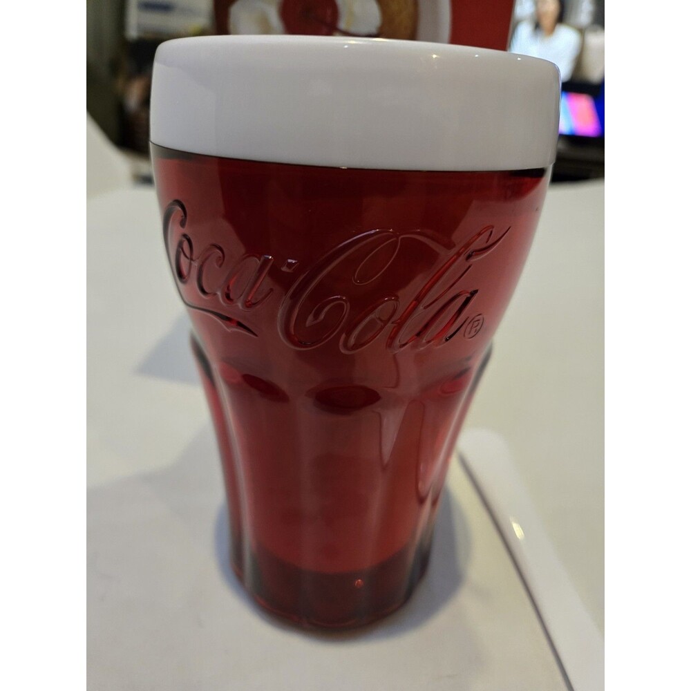 Coca-Cola Float & Slushy Maker Retro Make and Serve Cup/ Freezer Core